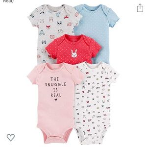 Carter’s NWT bodysuits 3m